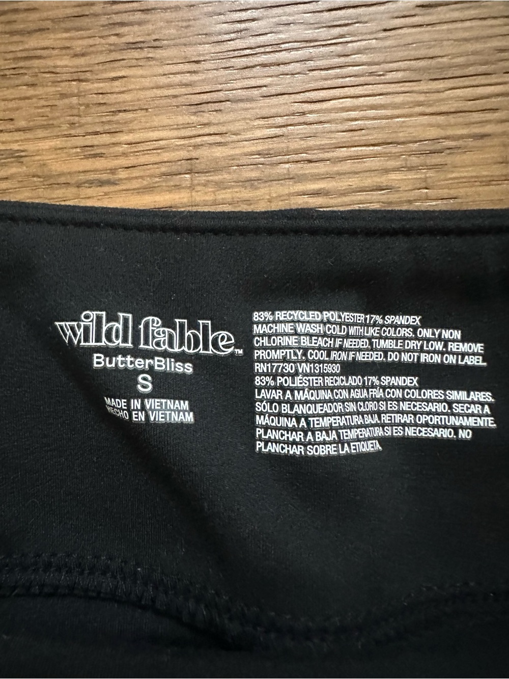 Wild Fable ButterBliss Black White 2 Piece Matching Mini Skirt Bra Set Small - Picture 5 of 6